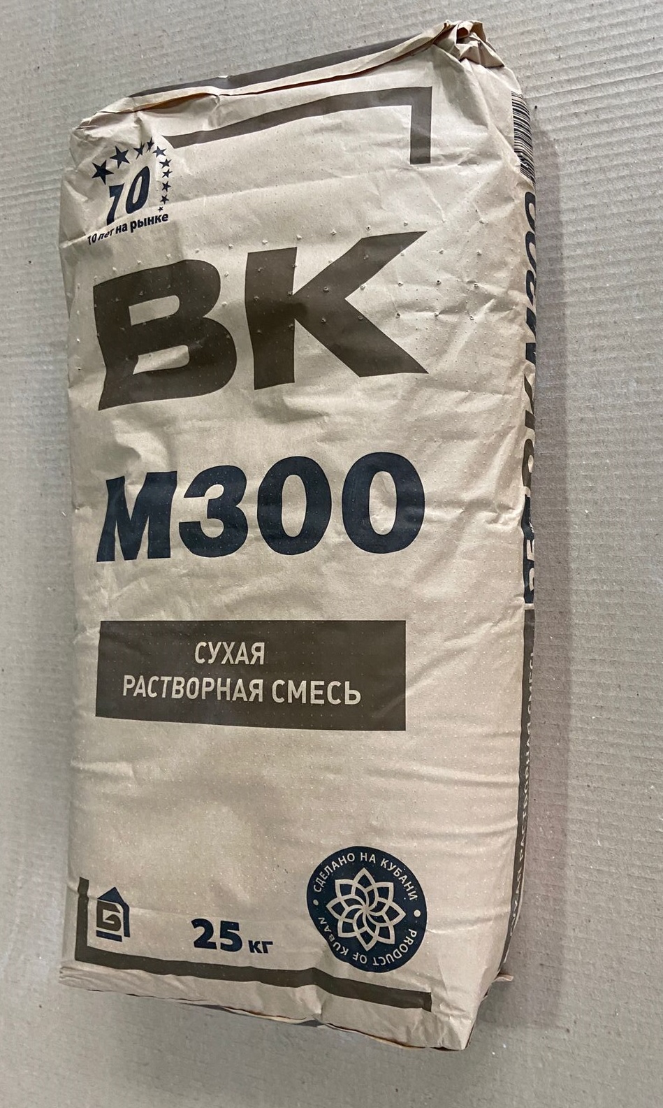 Цементно-песчаная смесь М-300, 40 кг