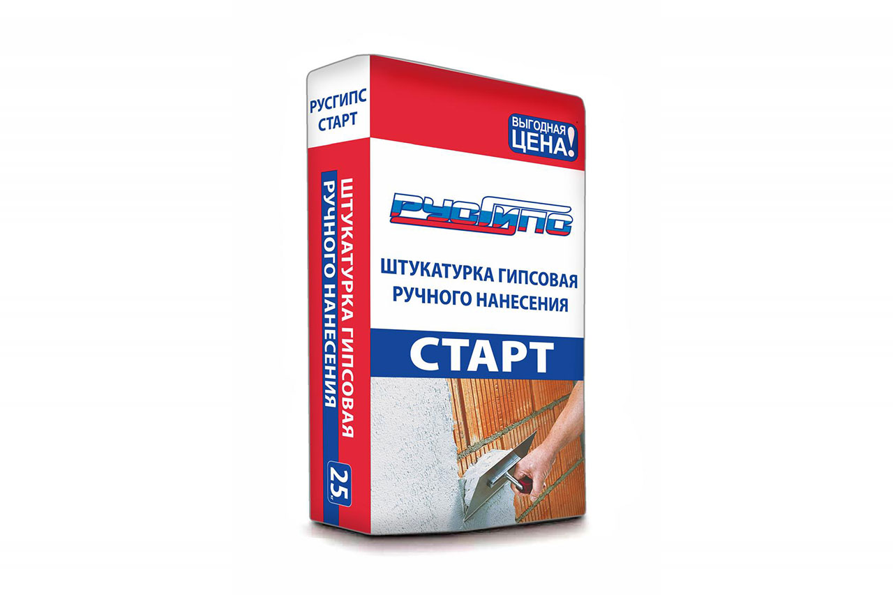 Русгипс Старт: революция в отделке – идеально ровные стены всего за один шаг!