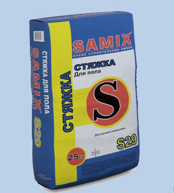 Стяжка для пола САМИКС S-29, 25кг