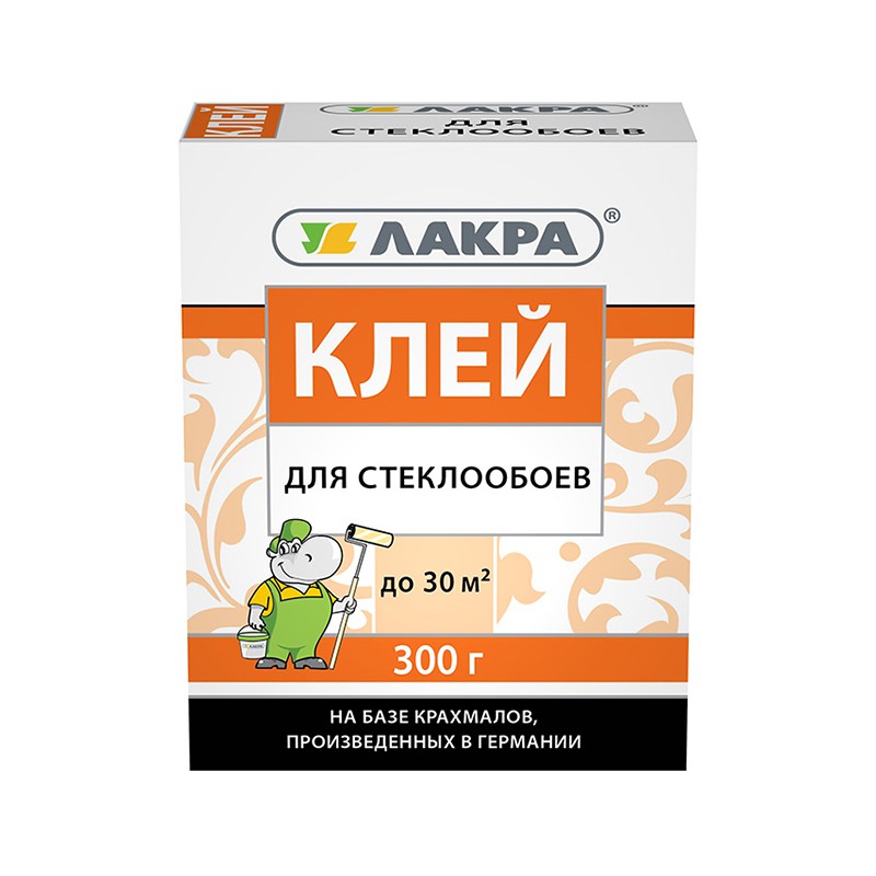 Клей Лакра для стеклообоев, 300 г