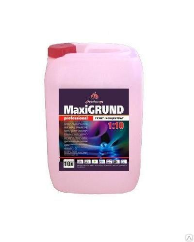 Грунт концентрат MaxiGRUND Professional, 10 л