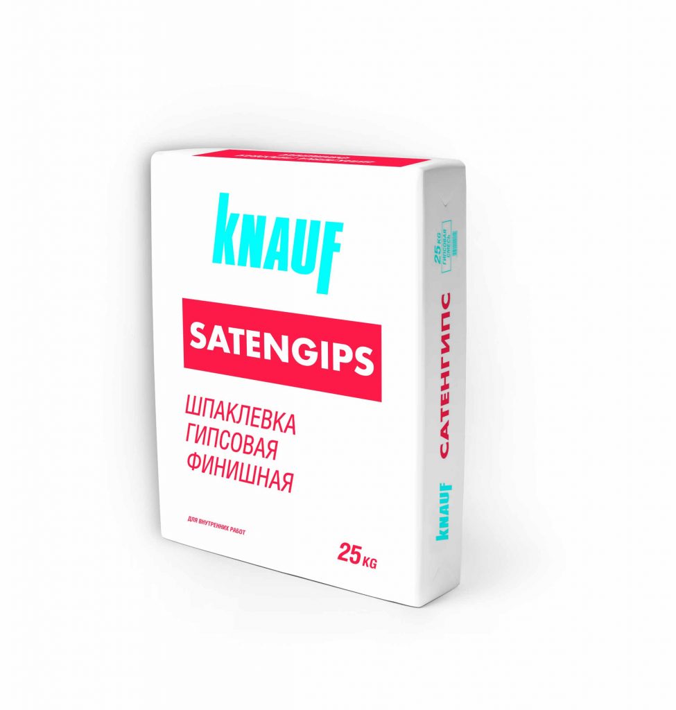 Шпаклевка гипсовая финишная KNAUF Сатенгипс 25 кг