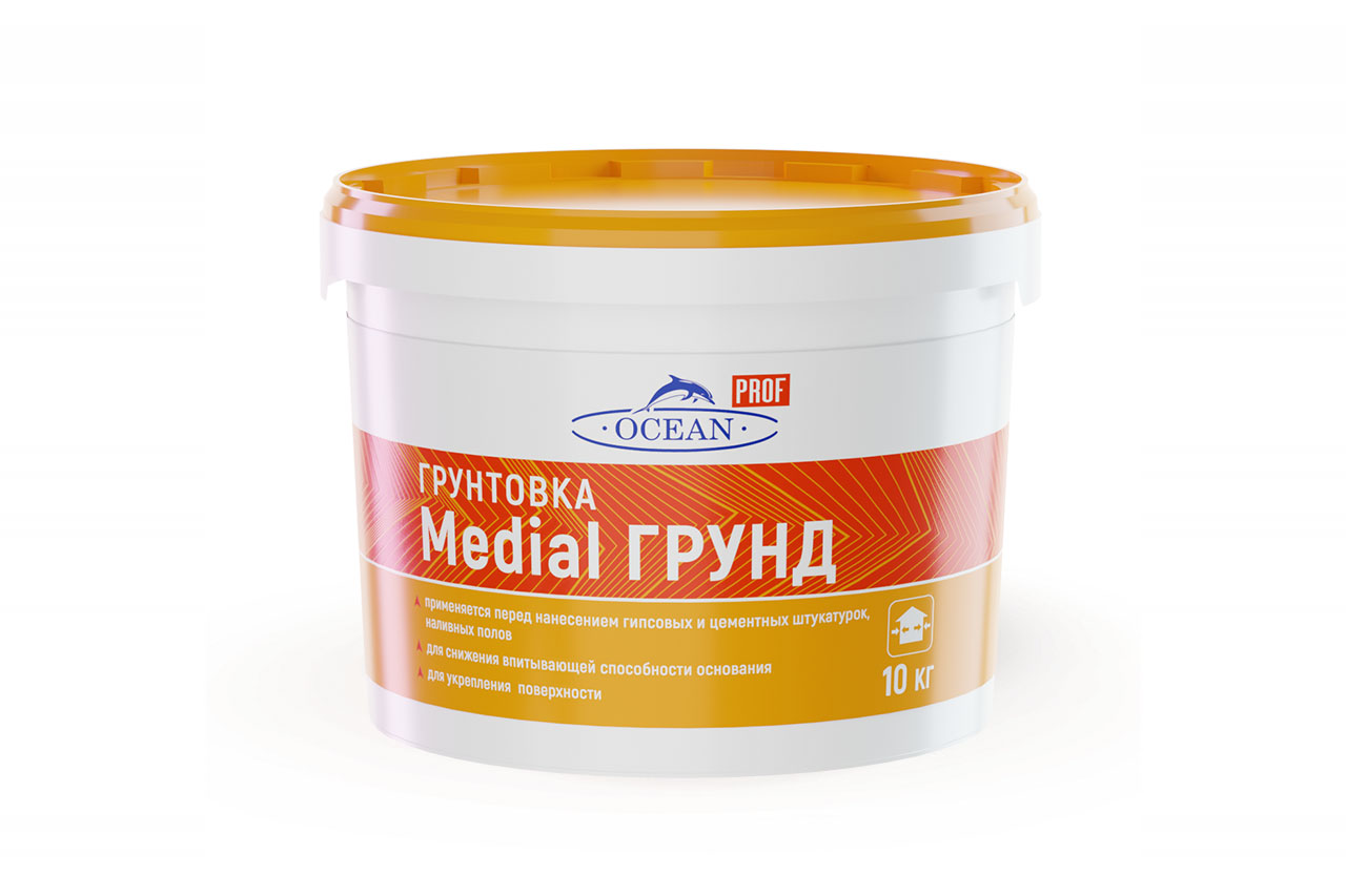 Medial Грунд «Ocean Prof»: Новая эра в грунтовке для профессионалов
